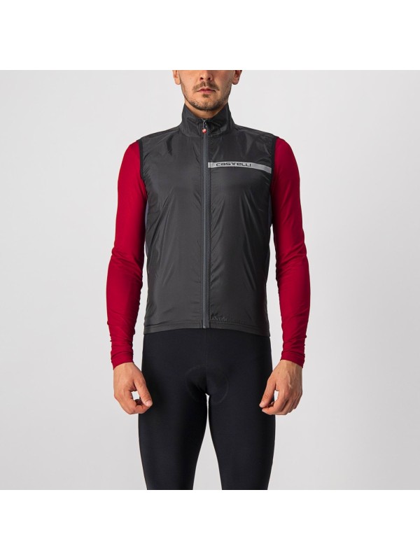 VETROVKA/BREZROKAVNIK CASTELLI SQUADRA STRETCH VEST črna