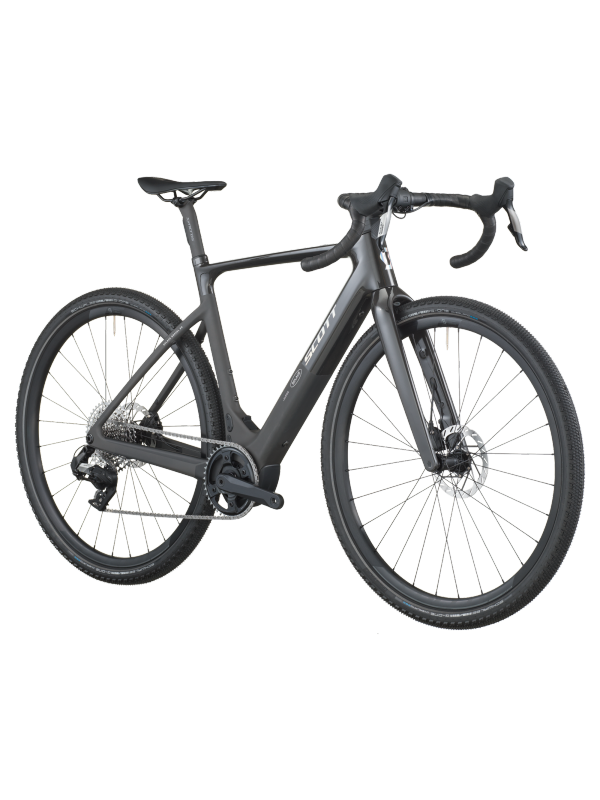 ELEKTRIČNO KOLO SCOTT SOLACE GRAVEL 30 CARBON BLACK 2027