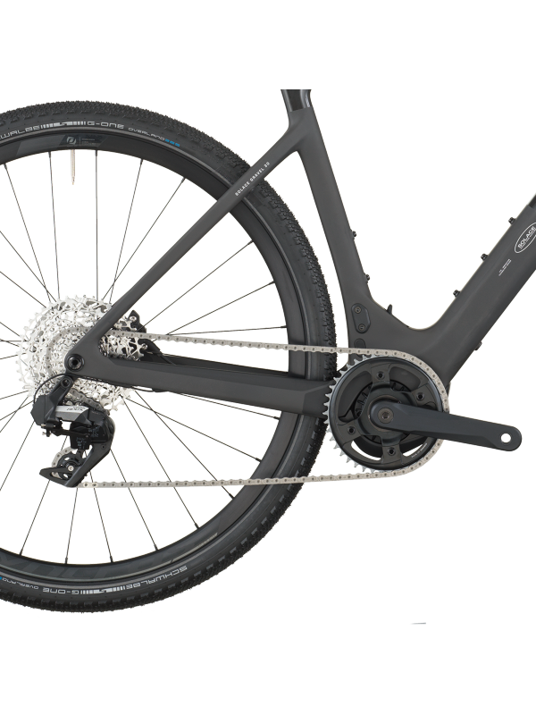 ELEKTRIČNO KOLO SCOTT SOLACE GRAVEL 30 CARBON BLACK 2027