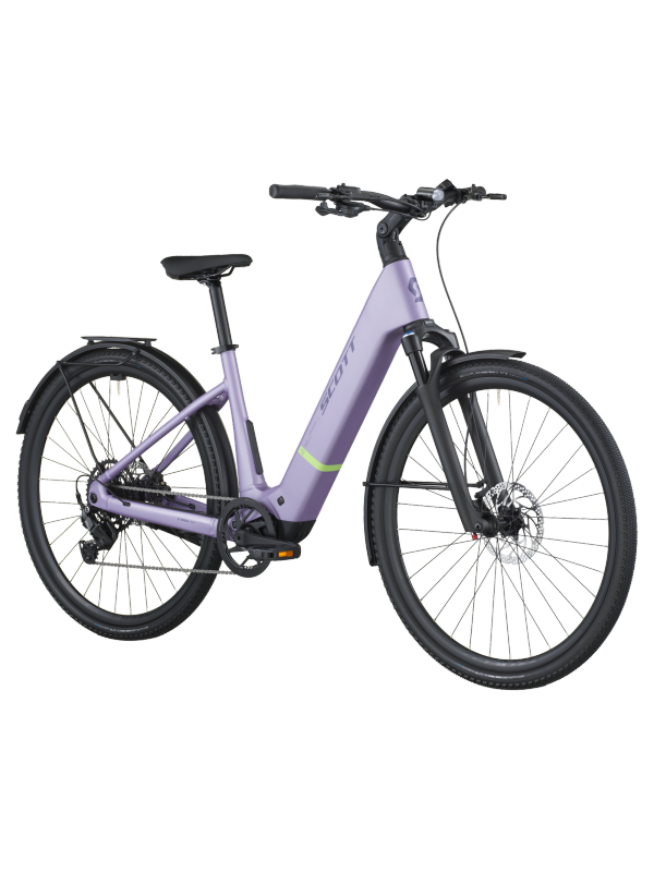 ELEKTRIČNO MESTNO KOLO SCOTT PASSAGE 20 WAVE LILA PURPLE 2026