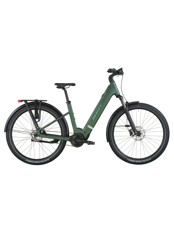 ELEKTRIČNO MESTNO KOLO SCOTT SUB TOUR 10 WAVE KELP GREEN 2026