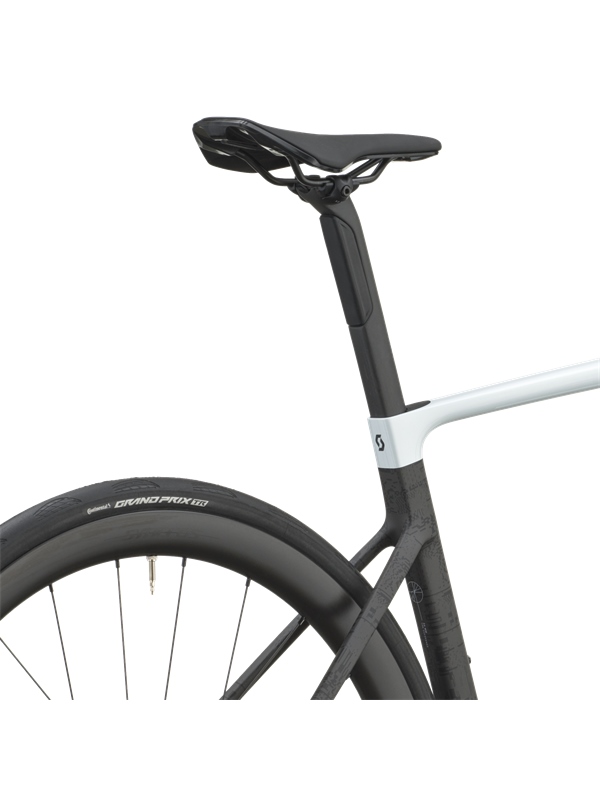 CESTNO KOLO SCOTT ADDICT RC 25 CUMULUS WHITE/CARBON BLACK 2027