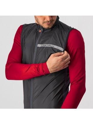 VETROVKA/BREZROKAVNIK CASTELLI SQUADRA STRETCH VEST črna