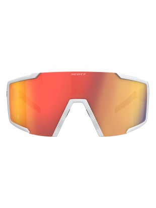 SONČNA OČALA SCOTT SHIELD COMPACT bela/rdeča