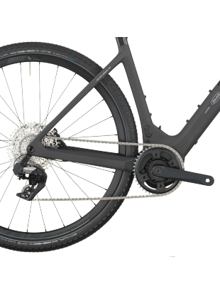 ELEKTRIČNO KOLO SCOTT SOLACE GRAVEL 30 CARBON BLACK 2027