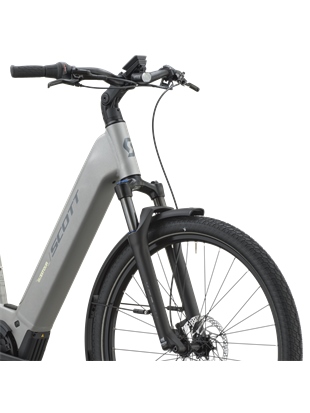 ELEKTRIČNO MESTNO KOLO SCOTT SUB TOUR 10 WAVE SILVER 2027