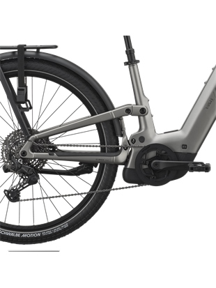 POLNOVZMETENO ELEKTRIČNO TREKING KOLO SCOTT E-VILLE 20 TUNGSTEN GREY 2027