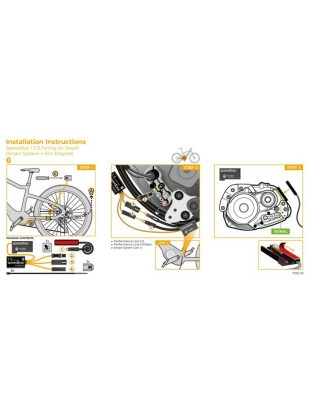 E-BIKE TUNING ČIP SPEEDBOX BOSCH 1.6 SMART Gen5 + Rim Magnet
