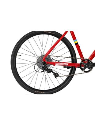 OTROŠKO GRAVEL/CESTNO KOLO BEMOOV R24 rdeča