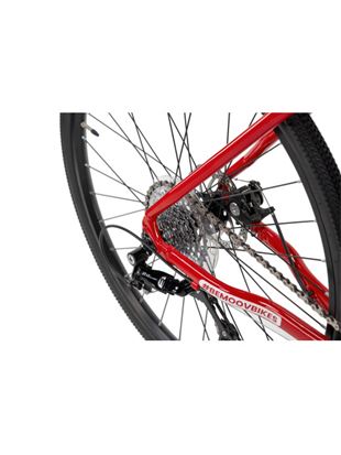 OTROŠKO GRAVEL/CESTNO KOLO BEMOOV R24 rdeča